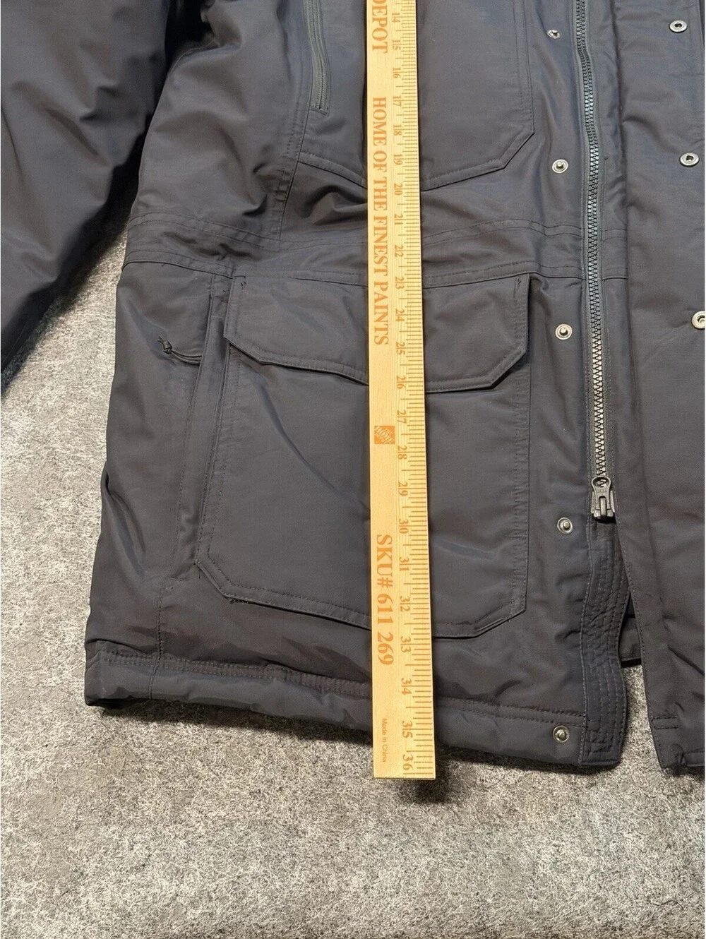 The North Face McMurdo III Parka Mens XL Black 550 Down DryVent NF0A33RF